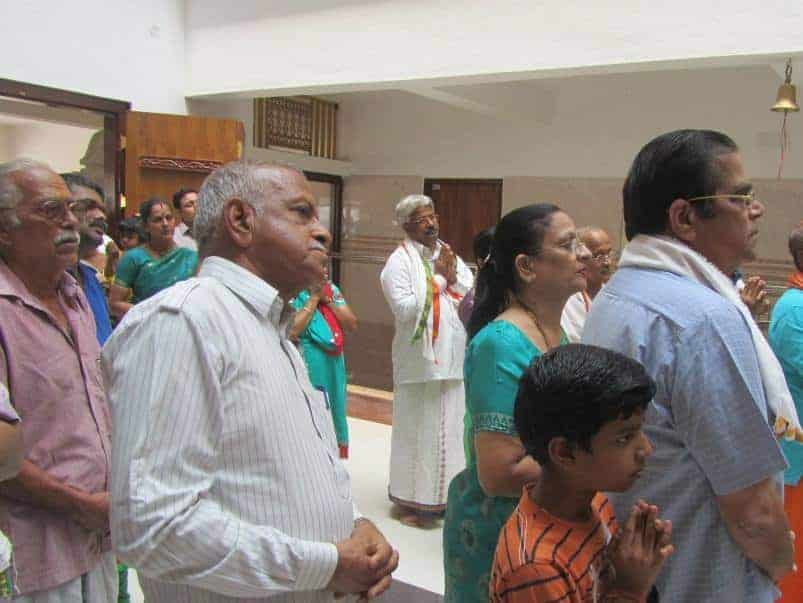  First Satyanarayana Pooja at Tirupati Shri Kashi Math