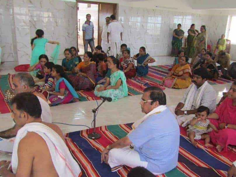 First Satyanarayana Pooja at Tirupati Shri Kashi Math
