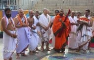 H.H Shishya Swamiji offered prayers to Lord Venkateswara